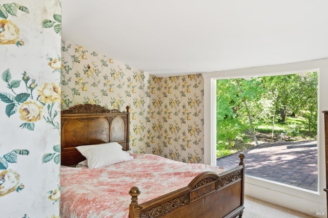 4100 Petrified Forest Rd, Santa Rosa, CA 94515 - bedroom featuring wallpapered walls