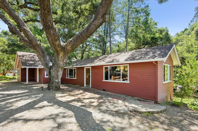 4100 Petrified Forest Rd, Santa Rosa, CA 94515 - ranch-style house featuring roof with shingles