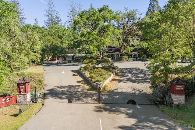 4100 Petrified Forest Rd, Santa Rosa, CA 94515 - view of front facade with view of scattered trees