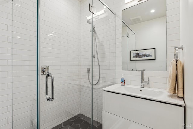 475 Molino Ave, Mill Valley, CA 94941 - full bath featuring a shower stall and vanity
