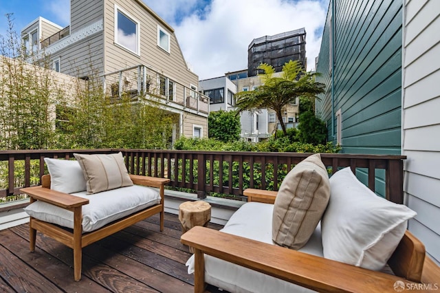 2111 Vallejo St, San Francisco, CA 94123 - view of deck