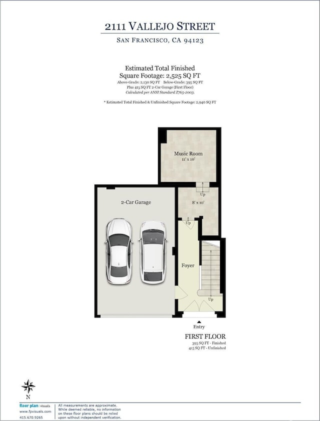 2111 Vallejo St, San Francisco, CA 94123 - property floor plan