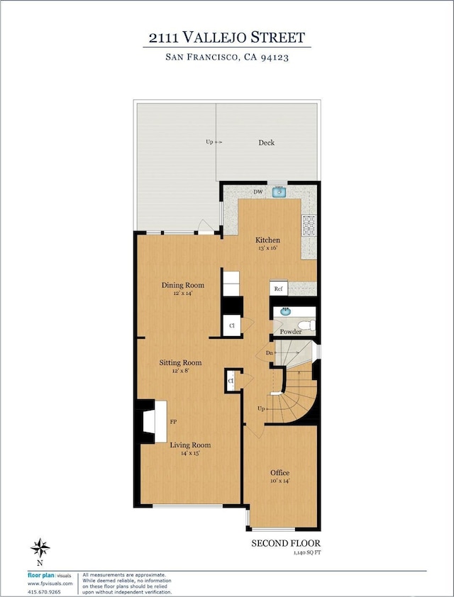 2111 Vallejo St, San Francisco, CA 94123 - room layout