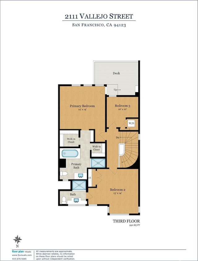 2111 Vallejo St, San Francisco, CA 94123 - home floor plan