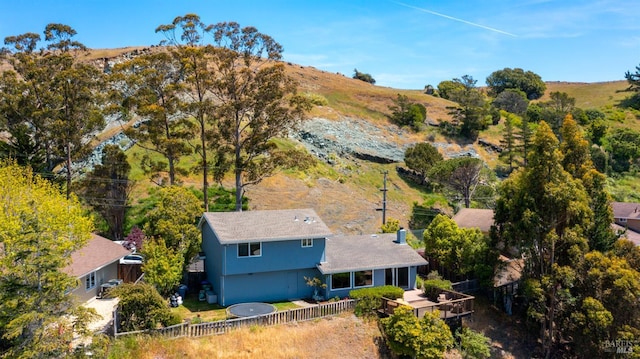 9 Endeavor Cv, Corte Madera, CA 94925 - view from above of property