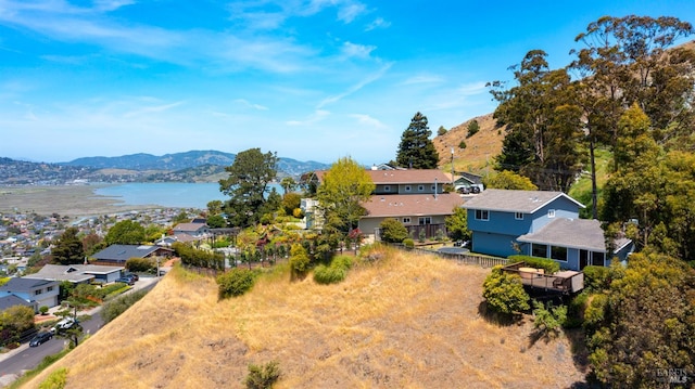 9 Endeavor Cv, Corte Madera, CA 94925 - aerial perspective of suburban area featuring a water and mountain view