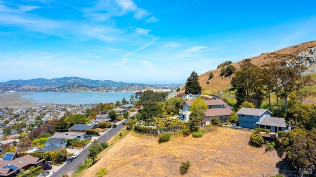 9 Endeavor Cv, Corte Madera, CA 94925 - aerial perspective of suburban area with a water and mountain view
