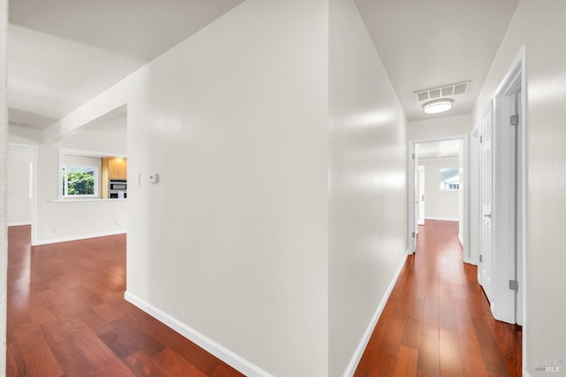 3730 Ruston Ln, Napa, CA 94558 - hallway featuring wood finished floors and baseboards
