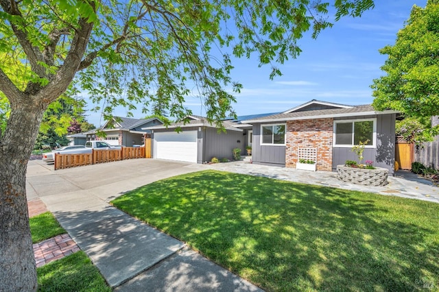 3730 Ruston Ln, Napa, CA 94558 - ranch-style house with a garage and concrete driveway