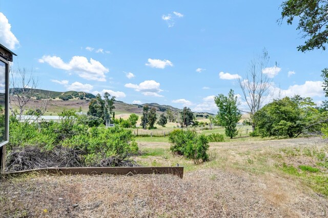 4538 Hill Rd, Lakeport, CA 95453 - view of yard with a mountain view and a view of countryside
