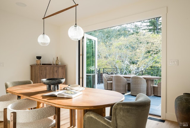 5 Monte Vista Ave, Larkspur, CA 94939 - dining room featuring light wood-type flooring
