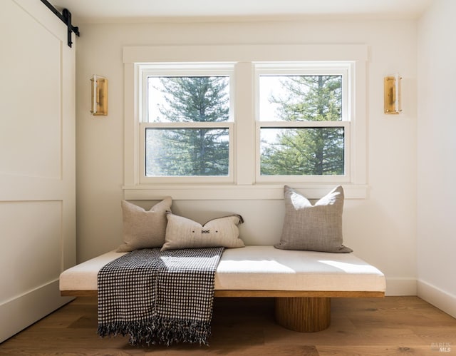 5 Monte Vista Ave, Larkspur, CA 94939 - living area featuring plenty of natural light, wood finished floors, and baseboards