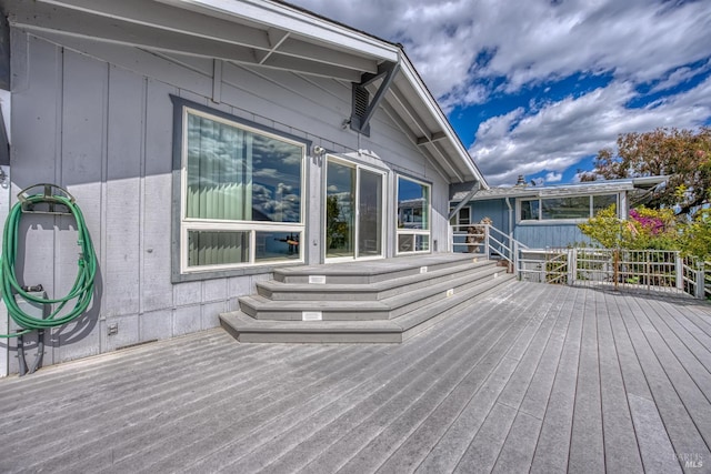 7753 N Cora Dr, Lucerne, CA 95458 - view of deck