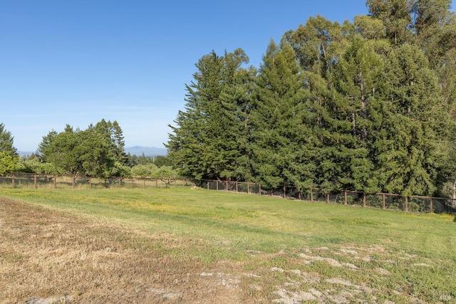 10505 Cherry Ridge Rd, Sebastopol, CA 95472 - view of yard with a view of countryside