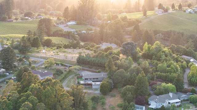 10505 Cherry Ridge Rd, Sebastopol, CA 95472 - aerial view of sparsely populated area featuring farmland
