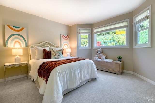 41 Salinas Ave, San Anselmo, CA 94960 - bedroom featuring multiple windows, carpet floors, and baseboards