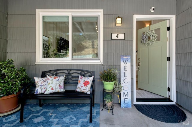 41 Salinas Ave, San Anselmo, CA 94960 - view of exterior entry with a porch
