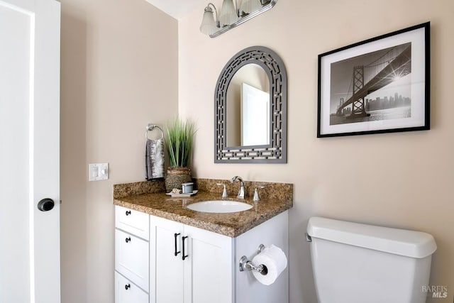 41 Salinas Ave, San Anselmo, CA 94960 - half bath featuring toilet and vanity