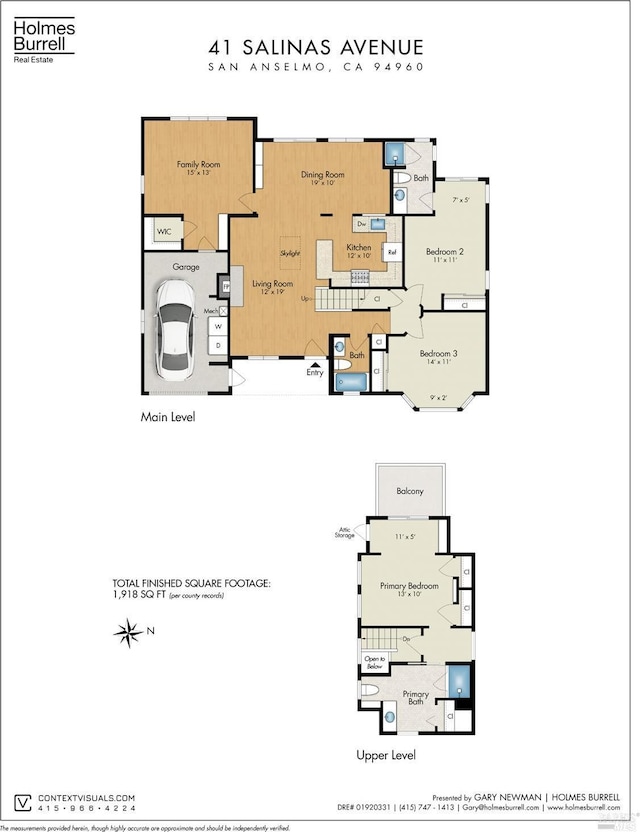 41 Salinas Ave, San Anselmo, CA 94960 - property floor plan