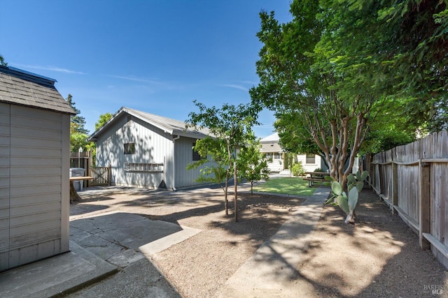 24 S University St, Healdsburg, CA 95448 - view of patio featuring an outdoor structure
