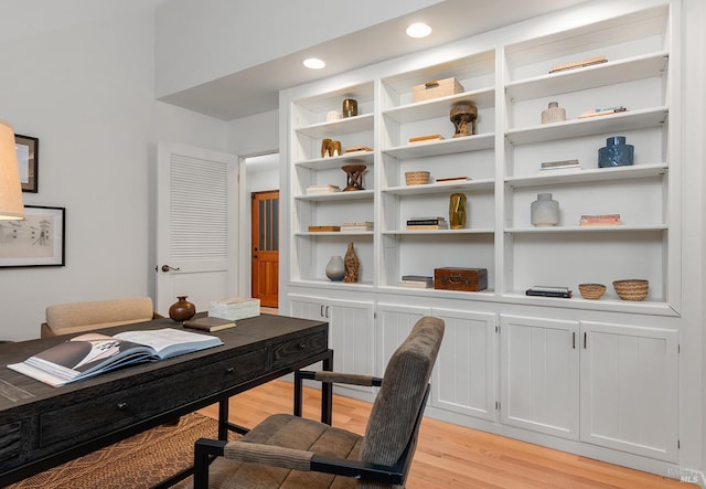 1655 Jonive Rd, Sebastopol, CA 95472 - office space with light wood-type flooring and recessed lighting