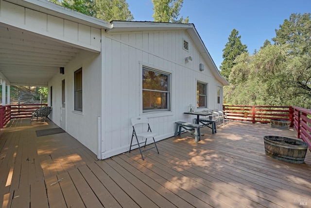 1423 Foothill Blvd, Calistoga, CA 94515 - view of deck