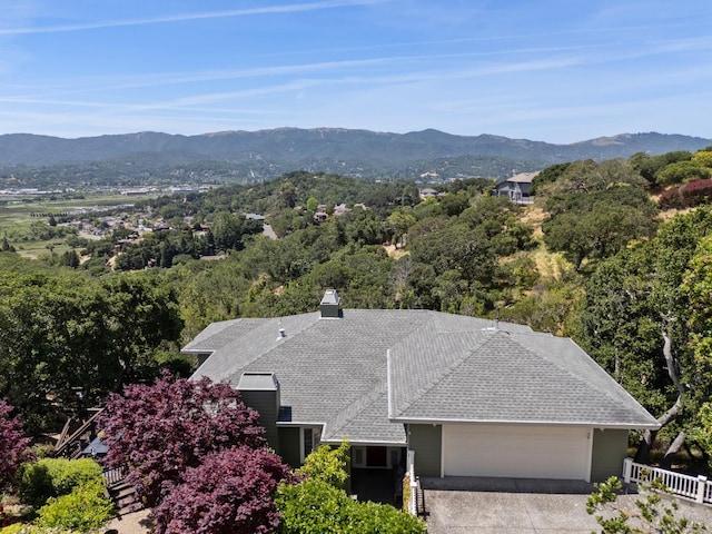 15 Upland Ln, Novato, CA 94945 - view of subject property with mountains