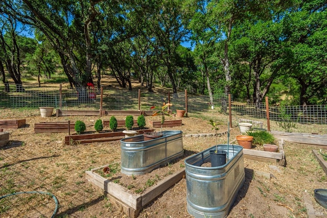 1114 Mount George Ave, Napa, CA 94558 - view of yard with a vegetable garden and view of scattered trees