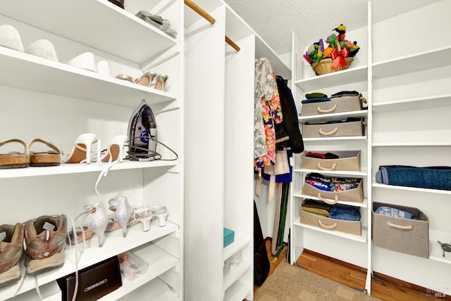 3265 Arroyo Dr, Fairfield, CA 94533 - spacious closet with wood finished floors