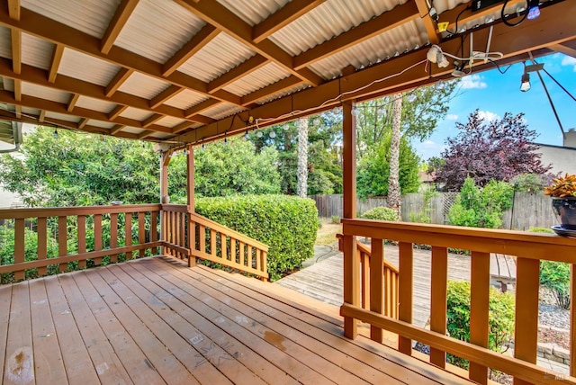 3265 Arroyo Dr, Fairfield, CA 94533 - wooden deck featuring a fenced backyard