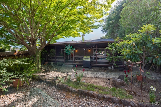 2698 Reuben Ct, Napa, CA 94558 - rear view of house featuring a deck
