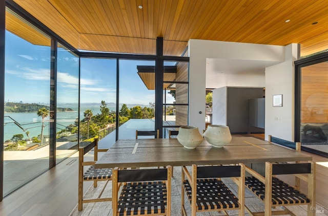 2215 Vistazo St E, Tiburon, CA 94920 - sunroom with a water view
