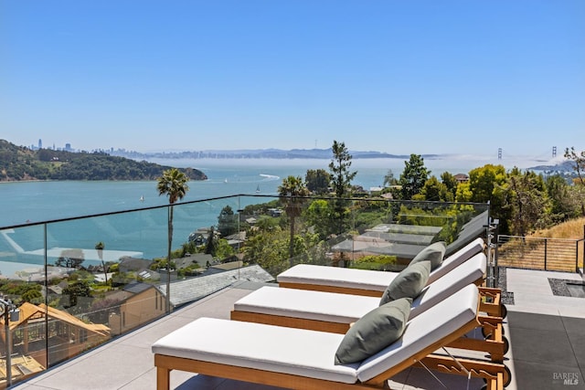 2215 Vistazo St E, Tiburon, CA 94920 - balcony with a water view