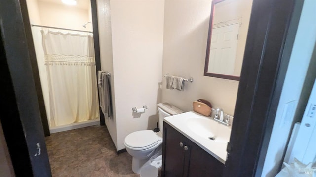 1084 Rubicon Way, Santa Rosa, CA 95401 - full bath featuring vanity, toilet, and a shower with curtain