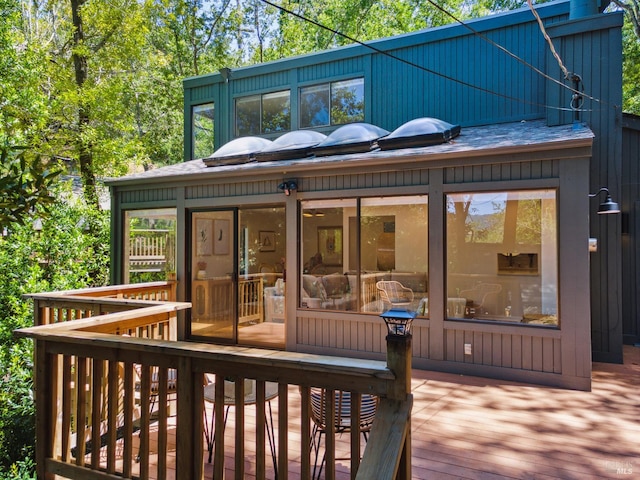 280 Oakcrest Rd, San Anselmo, CA 94960 - deck with a sunroom