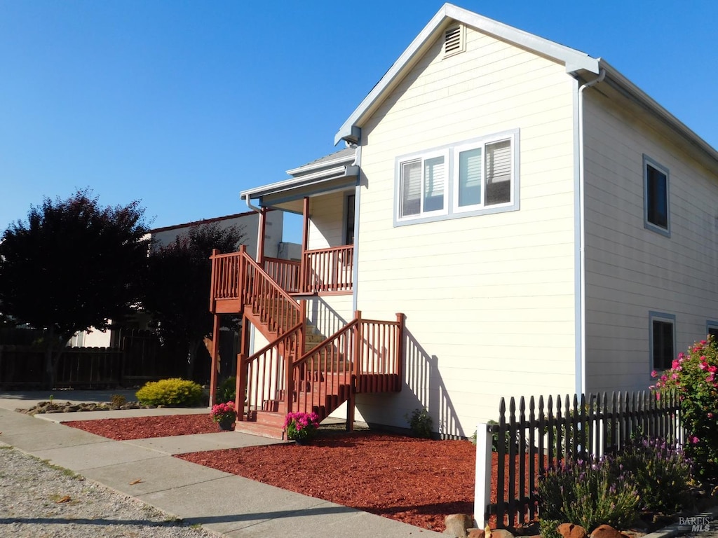 1107 Tennent Ave, Pinole, CA 94564 - view of home's exterior featuring stairway
