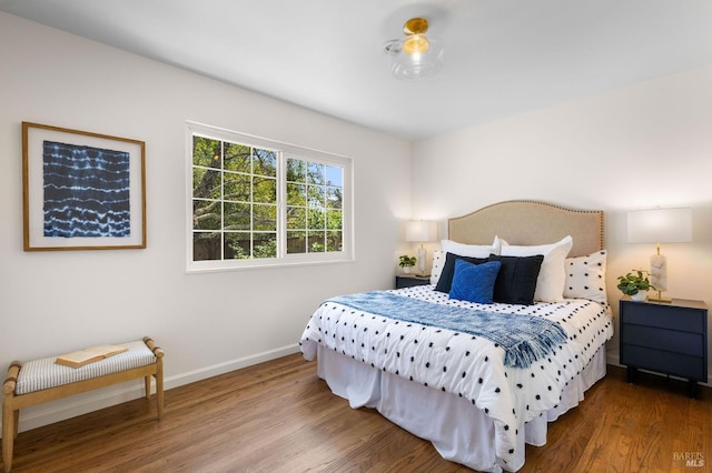 1109 Broadmoor Dr, Napa, CA 94558 - bedroom with baseboards and wood finished floors