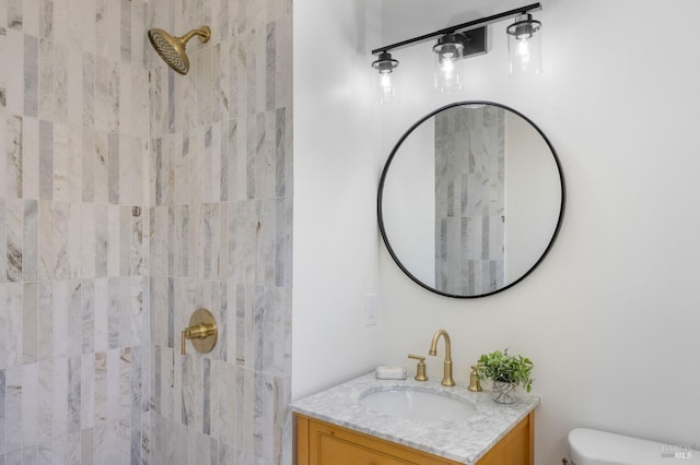 1109 Broadmoor Dr, Napa, CA 94558 - full bath with toilet, a tile shower, and vanity