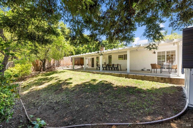 1109 Broadmoor Dr, Napa, CA 94558 - view of yard featuring a patio area