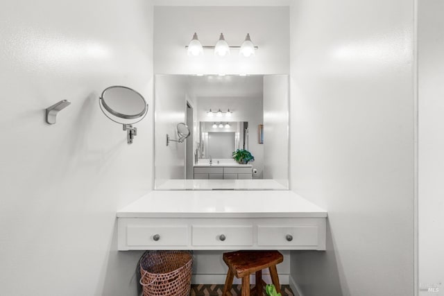 21800 River Rd, Geyserville, CA 95441 - bathroom featuring vanity and baseboards