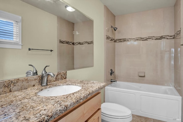 687 Cabot Way, Napa, CA 94559 - full bath featuring vanity, tub / shower combination, and toilet