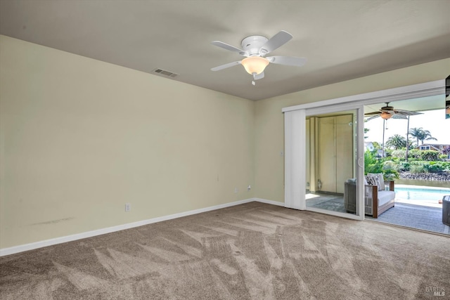 687 Cabot Way, Napa, CA 94559 - carpeted spare room with a ceiling fan and baseboards