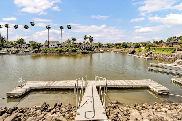 687 Cabot Way, Napa, CA 94559 - dock featuring a water view
