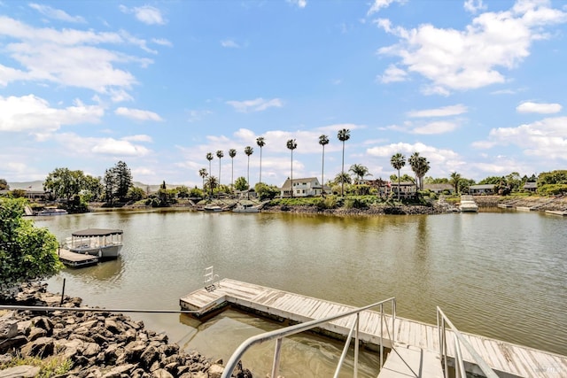 687 Cabot Way, Napa, CA 94559 - dock featuring a water view