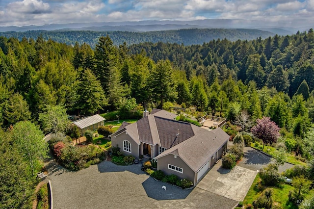 7785 Torgersen Rd, Eureka, CA 95503 - aerial view of property and surrounding area featuring a heavily wooded area