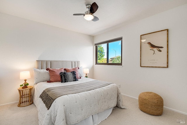 12 Maidu Ct, Napa, CA 94558 - bedroom with carpet floors, baseboards, and a ceiling fan