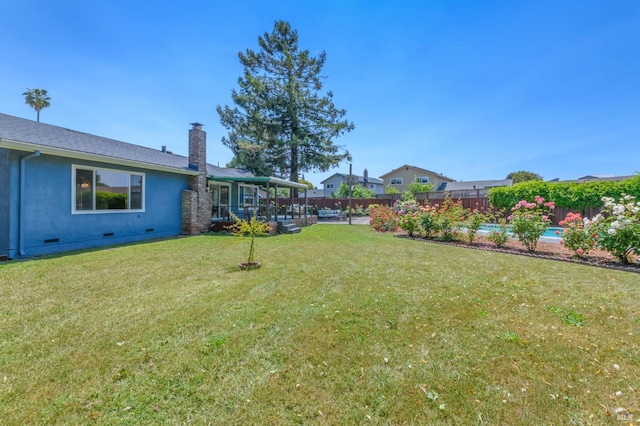 914 Cottonwood Ct, Petaluma, CA 94954 - view of yard with a patio