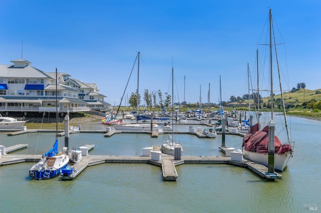 914 Cottonwood Ct, Petaluma, CA 94954 - dock featuring a water view