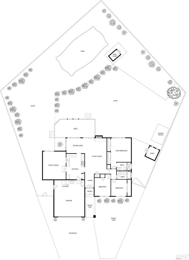 914 Cottonwood Ct, Petaluma, CA 94954 - room layout