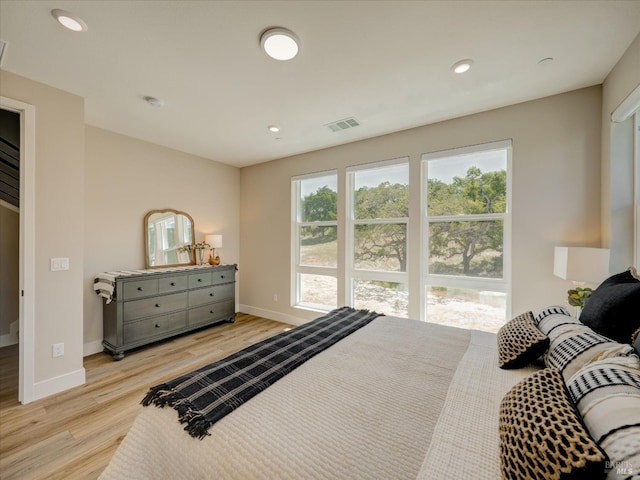 226 Verandah Ave, Novato, CA 94945 - bedroom featuring light wood finished floors, baseboards, and recessed lighting